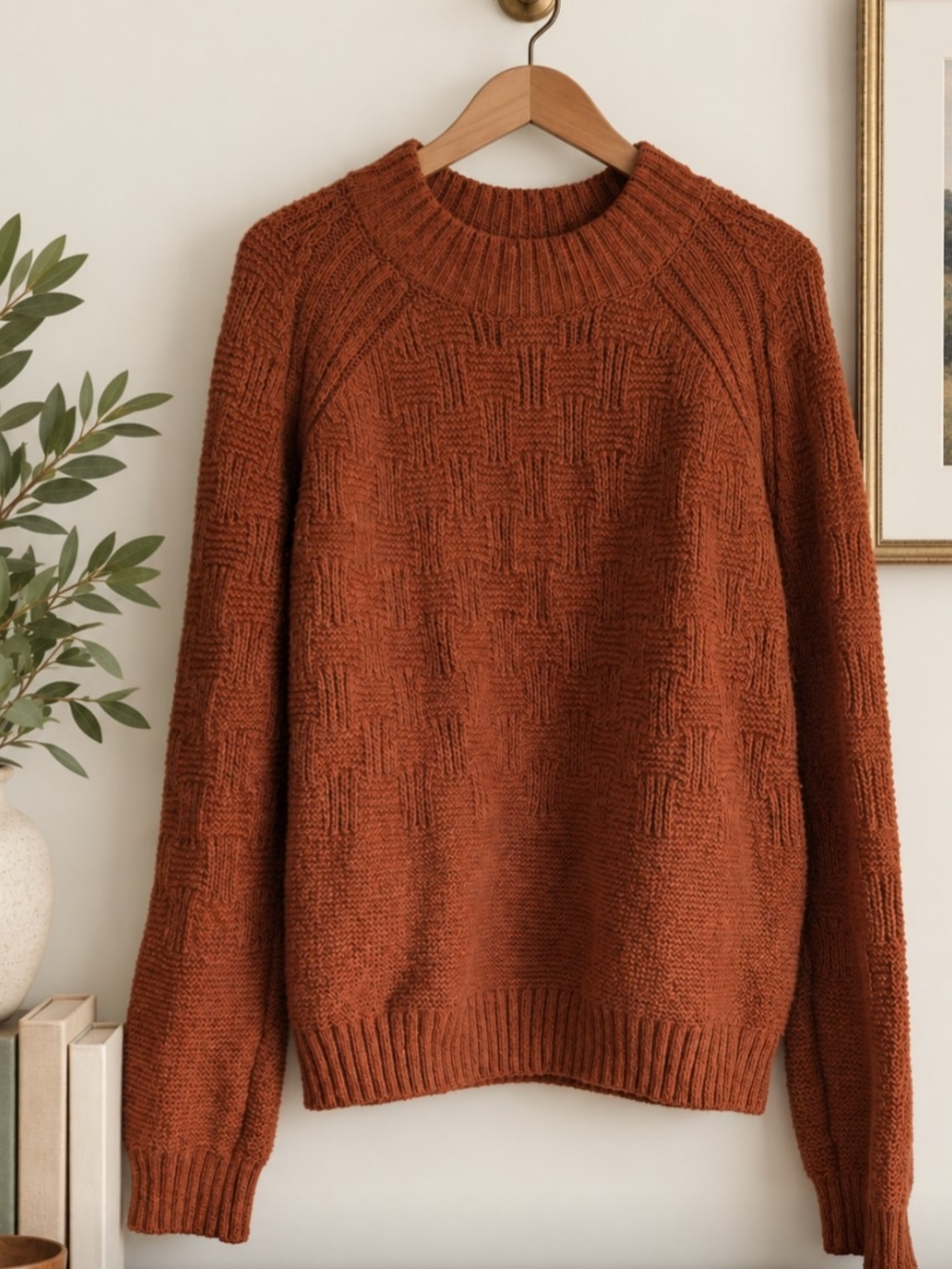 Prana Women's Crewneck Basketweave Sweater